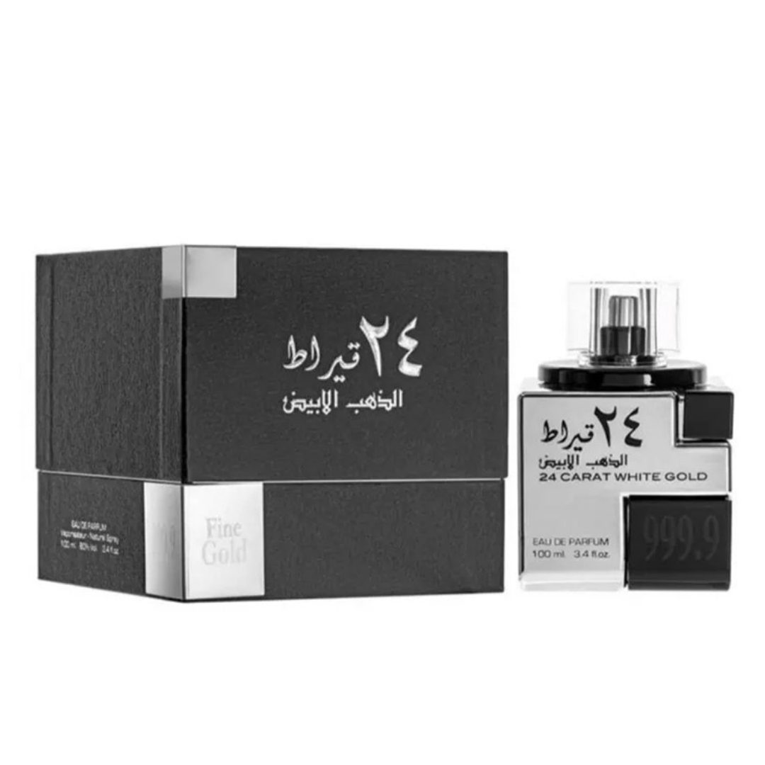 Lattafa 24 Carat White Gold Eau de Parfum 100ml